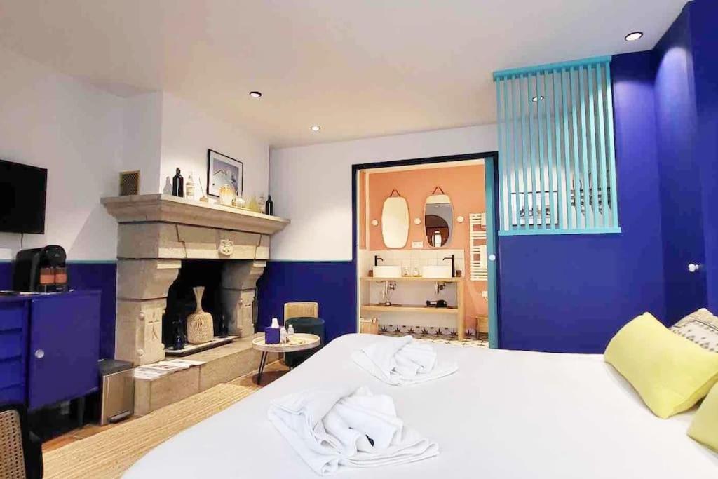 סן מלו Chambre Majorelle - Rdc - Plage 50M - Rue Gratuite מראה חיצוני תמונה
