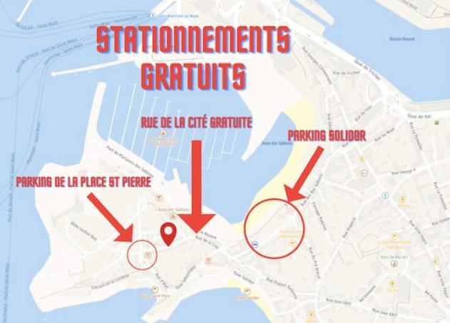 סן מלו Chambre Majorelle - Rdc - Plage 50M - Rue Gratuite מראה חיצוני תמונה
